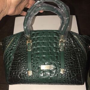 NWOT Women’s Crocodile-Embossed Handbag